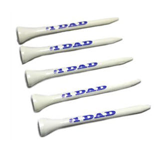 New Novelty #1 Dad Golf Balls, Tees and Mug Set