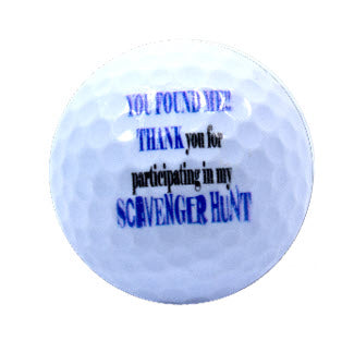 New Novelty Deluxe Golf Humor 2 Mix of Golf Balls