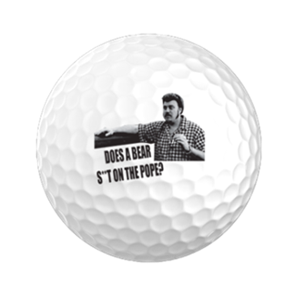 New Novelty Deluxe Trailer Park Boyz Mix of Golf Balls