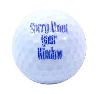 New Novelty Deluxe Golf Humor 2 Mix of Golf Balls
