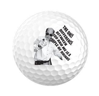 New Novelty Deluxe Trailer Park Boyz Mix of Golf Balls