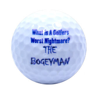 New Novelty Deluxe Golf Humor 2 Mix of Golf Balls