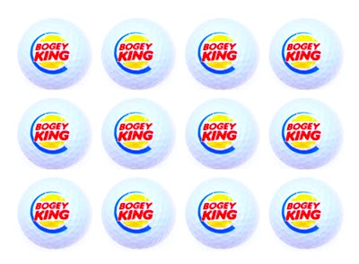 New Novelty Bogey King Golf Balls