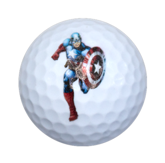 New Novelty Superhero Captain USA Golf Balls