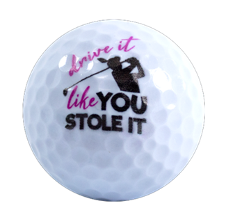 New Novelty Deluxe Golf Like a Girl Mix of Golf Balls