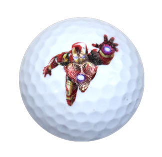 New Novelty Superhero IronMan Golf Balls