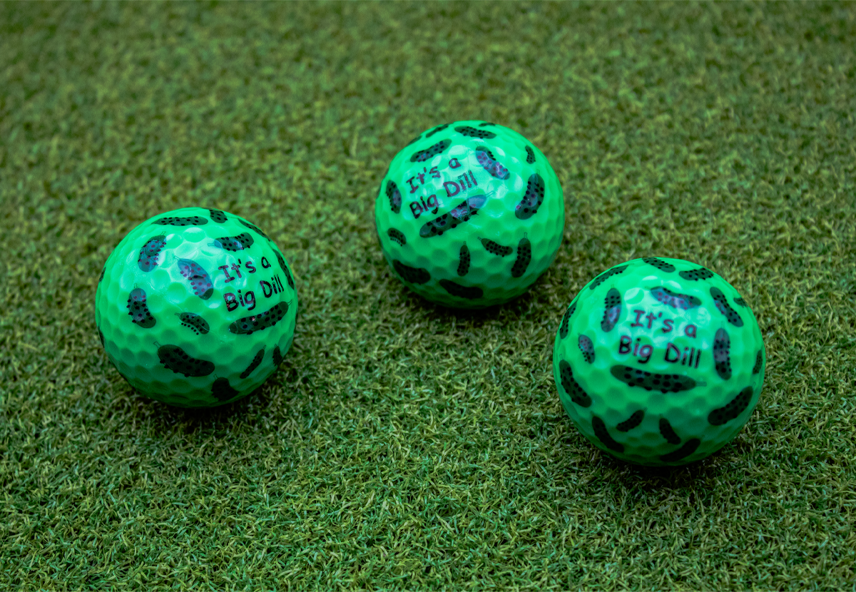 New Novelty It's a Big Dill Golf Balls