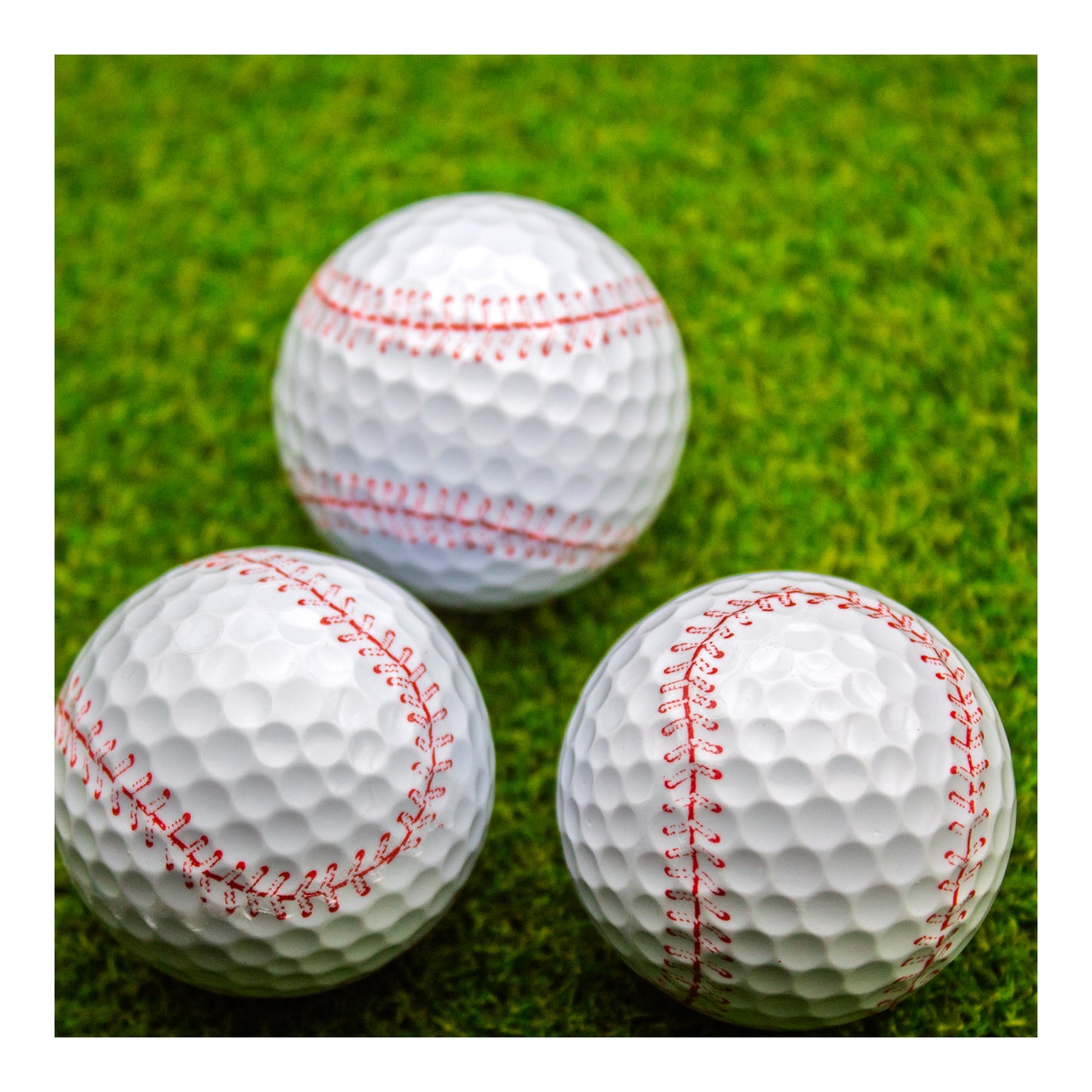 New Novelty Baseball Golf Balls
