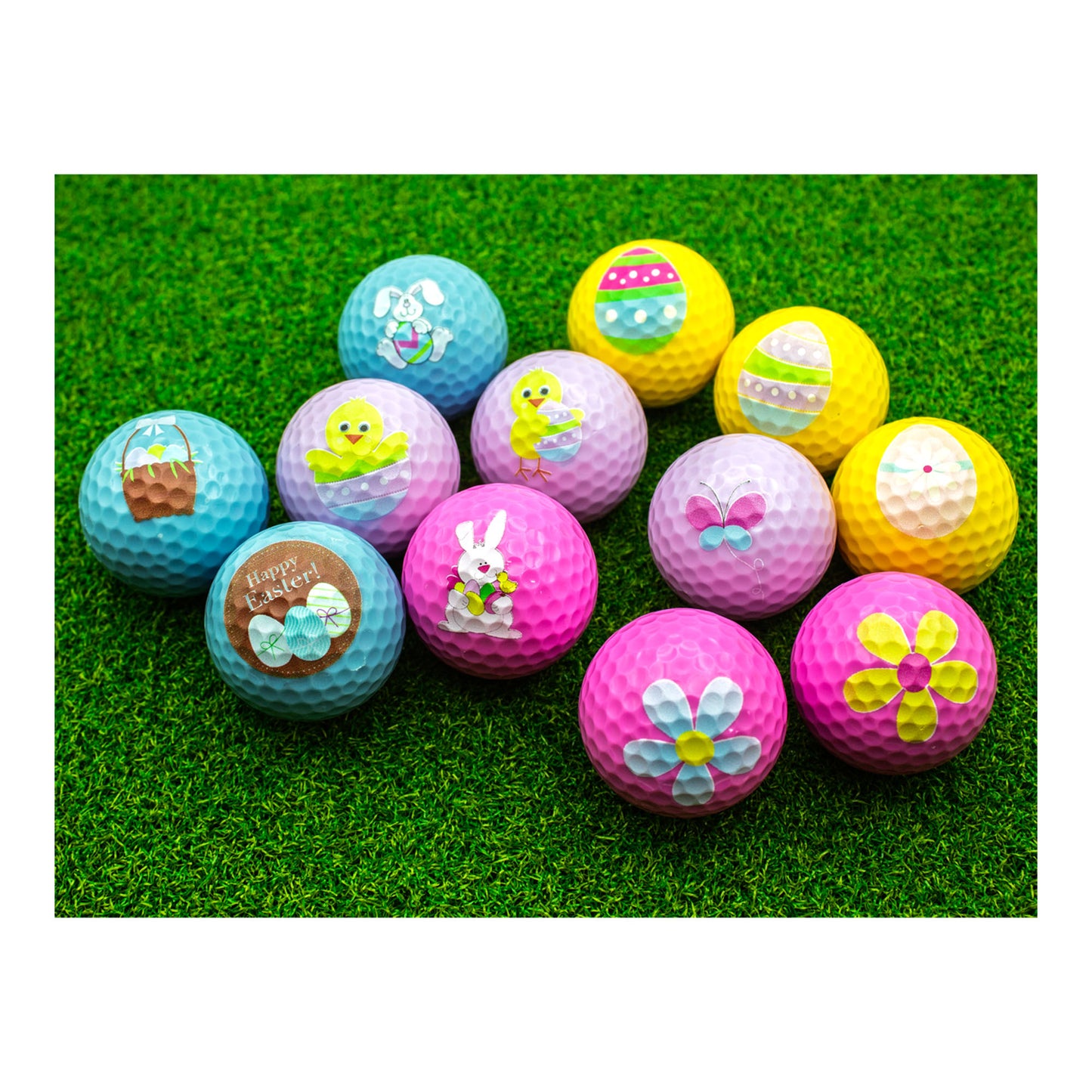 New Novelty Easter Mix Golf Balls