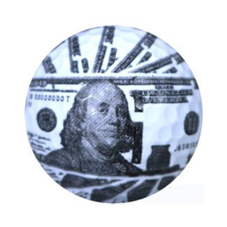 New Novelty Money Ball Golf Balls