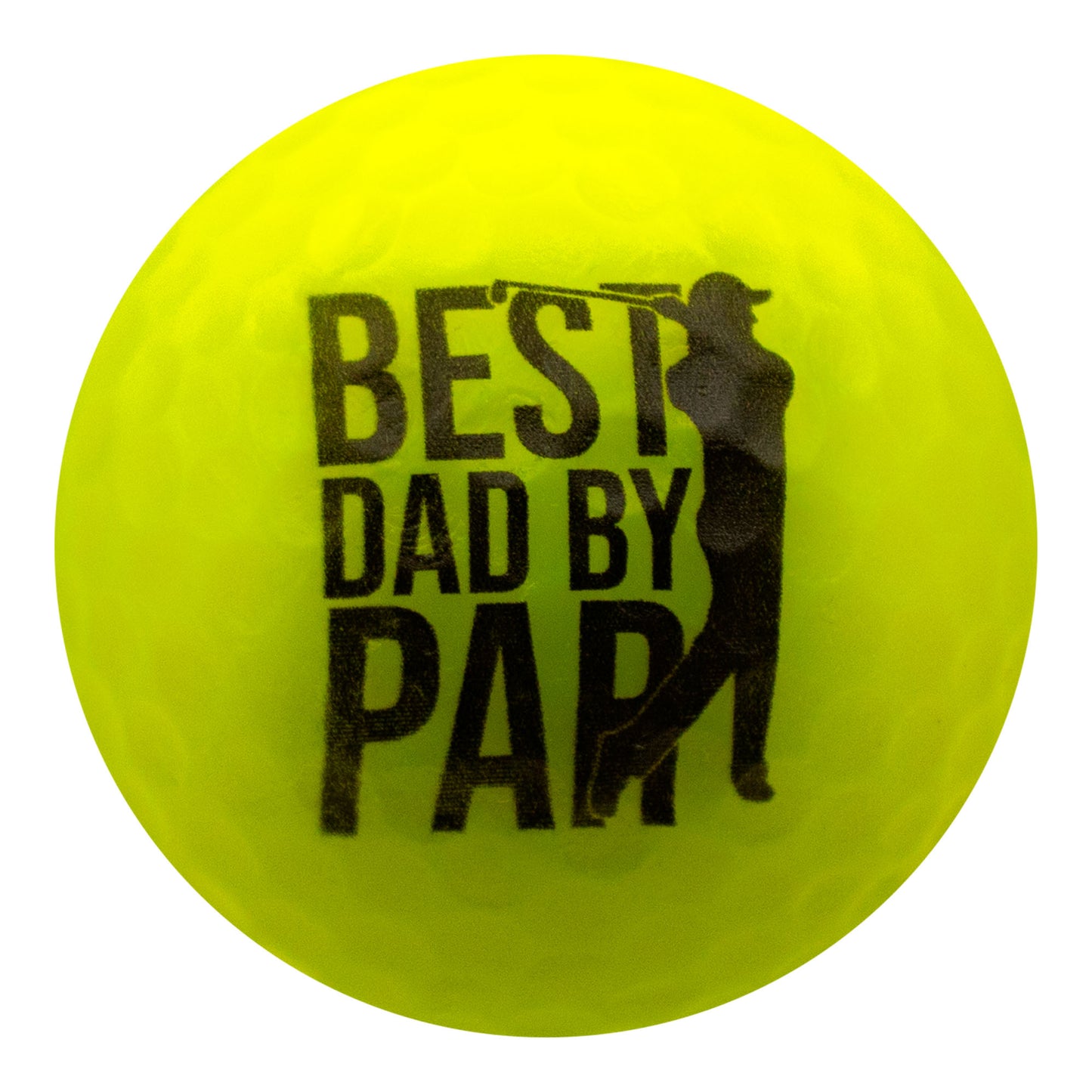 Best Dad By Par Golf Gift Set – Premium Novelty Golf Balls, Tees & Keepsakes