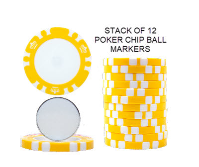 New Customized Yellow Golf Party Pack