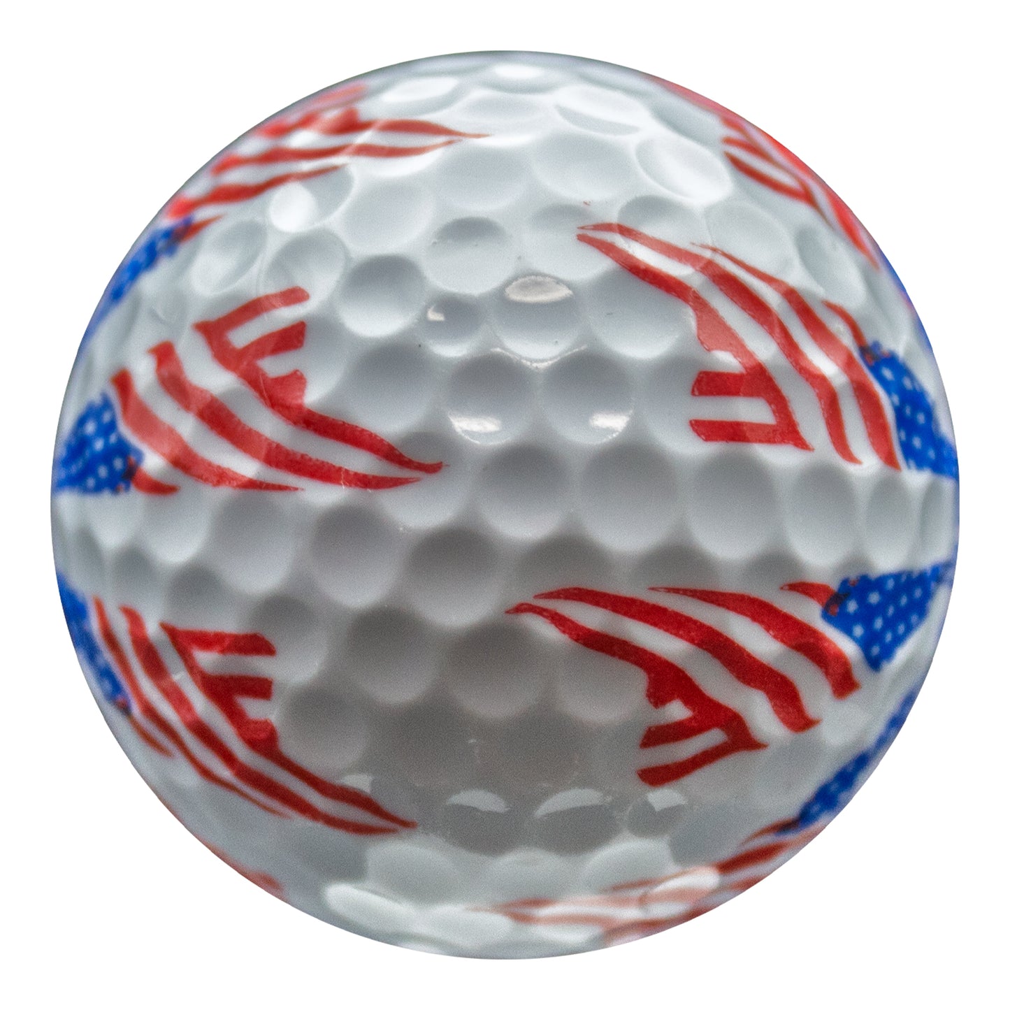 New Novelty Pinwheel Flag Golf Balls