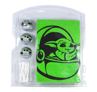 New Novelty Space Baby 20pc. Golf Towel Gift Set