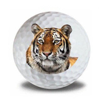 New Novelty Tiger Golf Balls