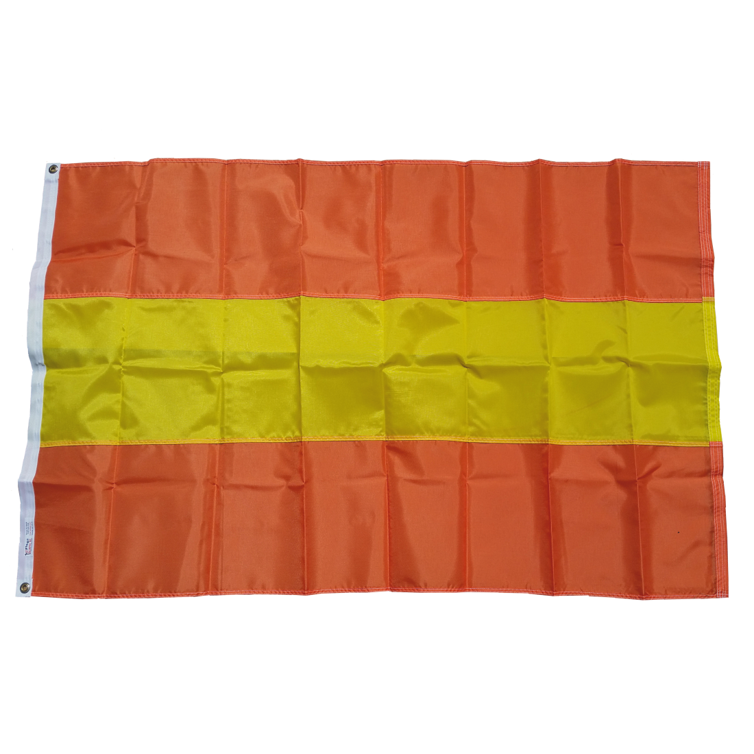Orange with Yellow Stripe Flag (56.5in x 36in)