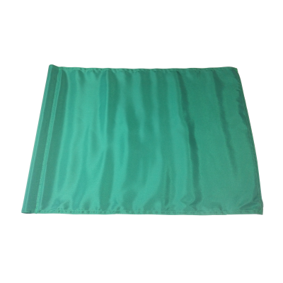 Large Solid Green Flag