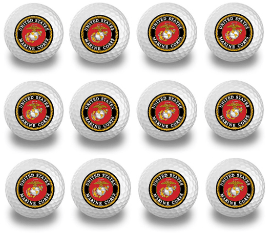 New Novelty US Marines Golf Balls