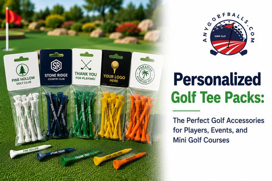 Personalized Golf Tee Packs: The Perfect Golf Accessories for Players, Events, and Mini Golf Courses