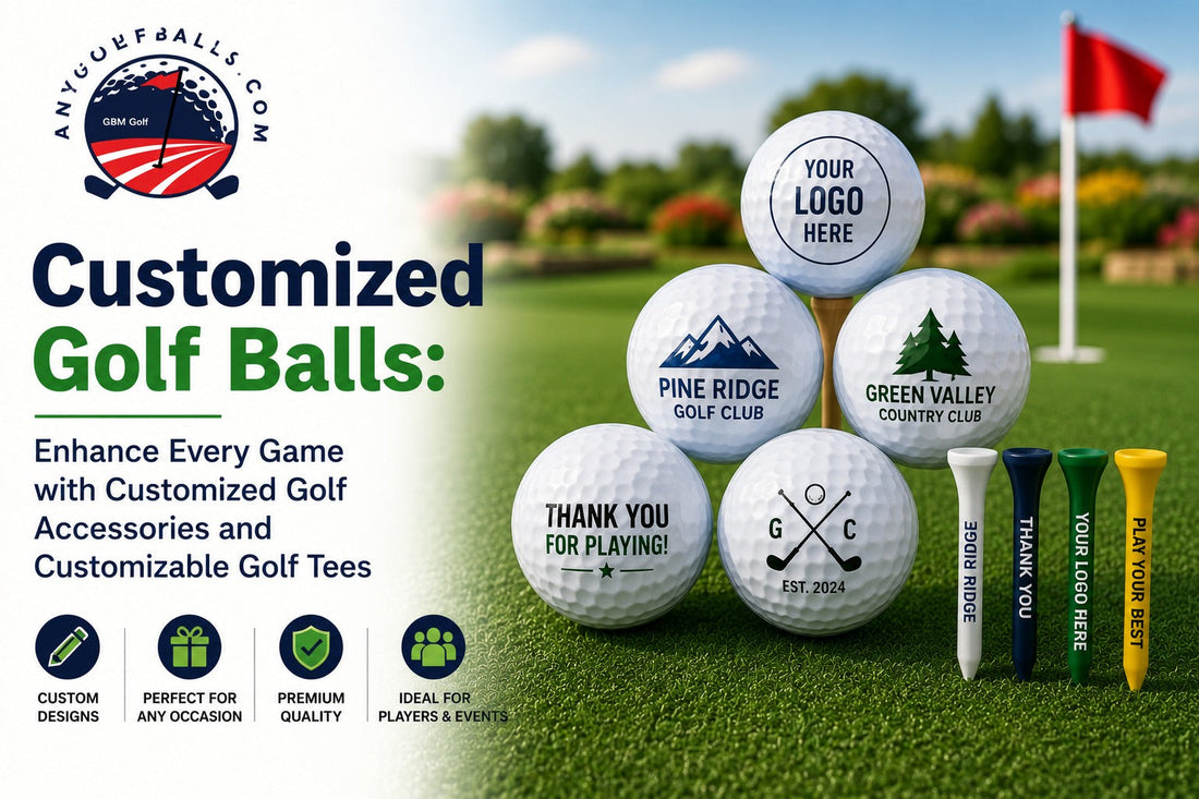 Customized Golf Balls: Enhance Every Game with Customized Golf Accessories and Customizable Golf Tees