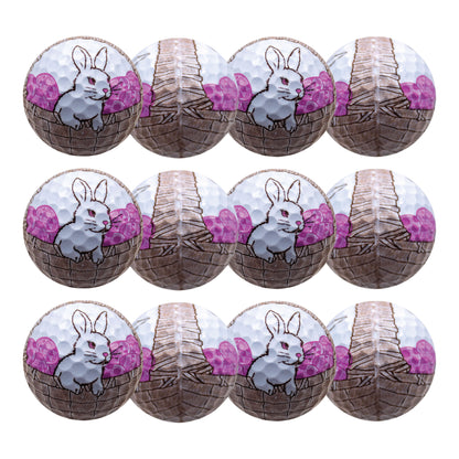 New Novelty Easter Bunny Golf Balls