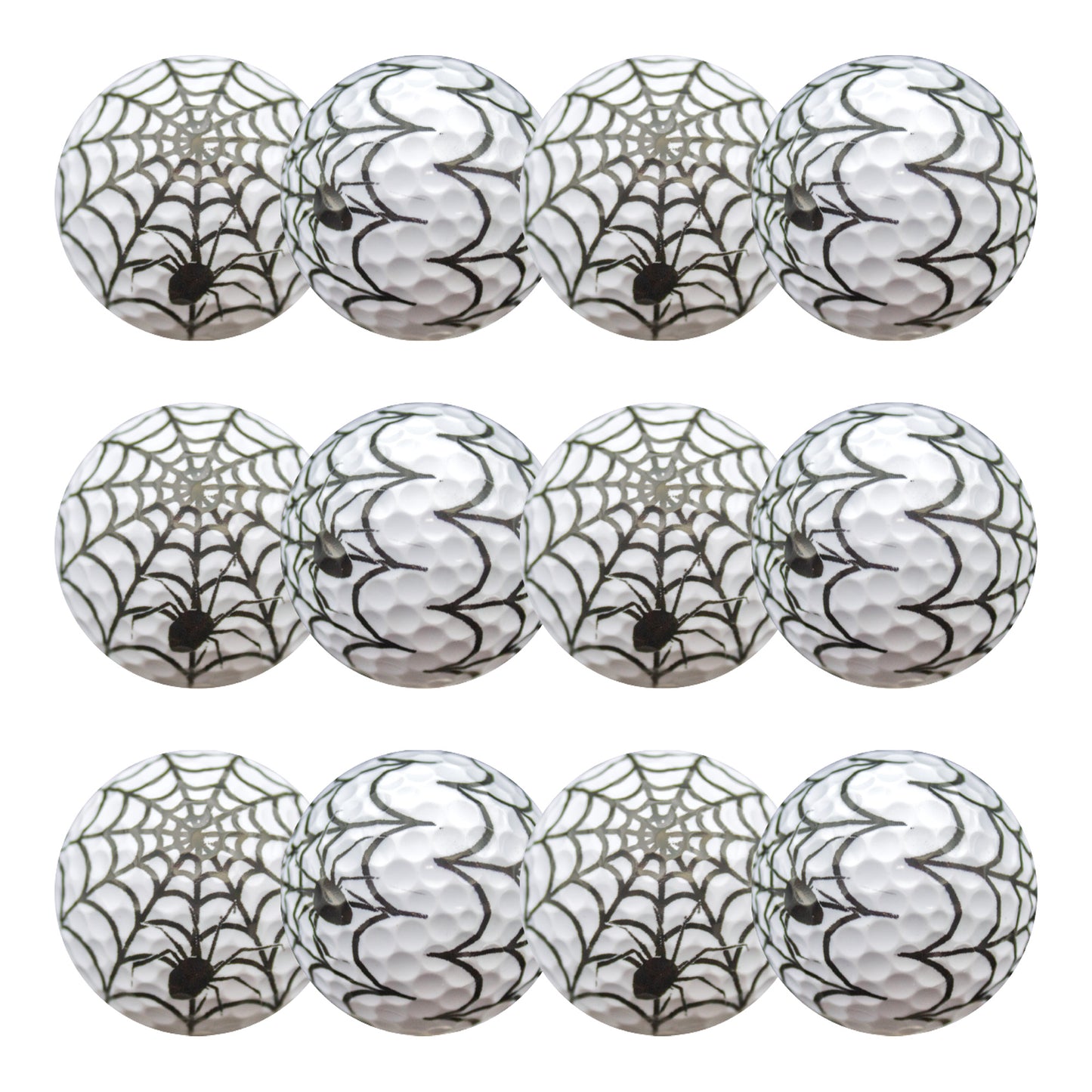 New Novelty Spider Web Golf Balls