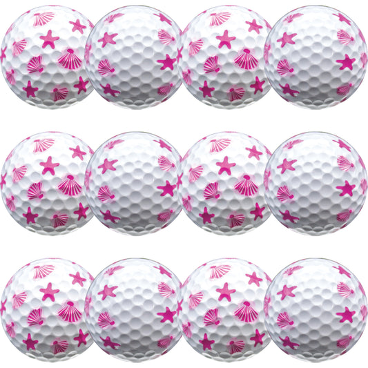 New Novelty Sea Shells Golf Balls