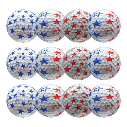 New Novelty Stars Golf Balls