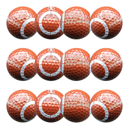 New Novelty Football Golf Balls