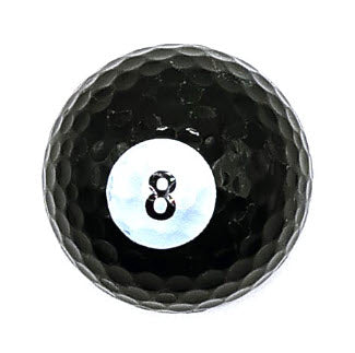 New Novelty 8 Ball Golf Balls