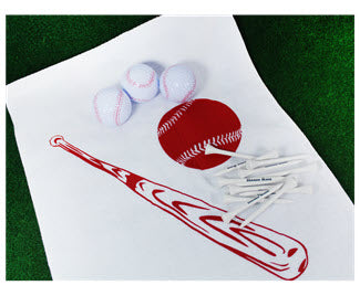 New Novelty Baseball 20 Piece Golf Towel Set