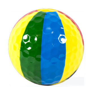New Novelty Mix of Beach Golf Balls