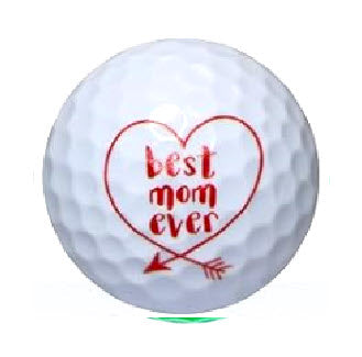 New Novelty Best Mom Ever Golf Balls