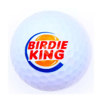New Novelty Birdie King Golf Balls