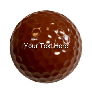 Customized Brown Golf Balls