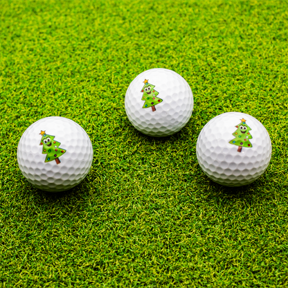 New Novelty Friendly Christmas Trees Golf Balls