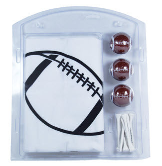 New Novelty Football 20 Piece Golf Towel Set