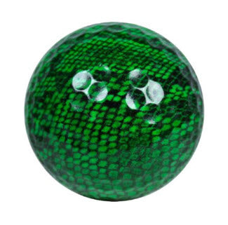 New Novelty Green Snakeskin Golf Balls
