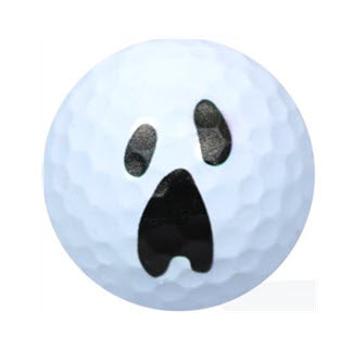New Novelty Halloween Ghost Golf Balls
