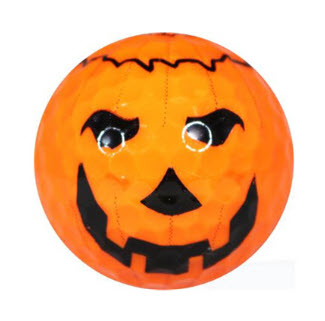 New Novelty Halloween Pumpkin Golf Balls