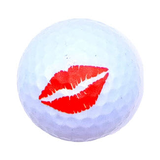 New Novelty Kisses Golf Balls