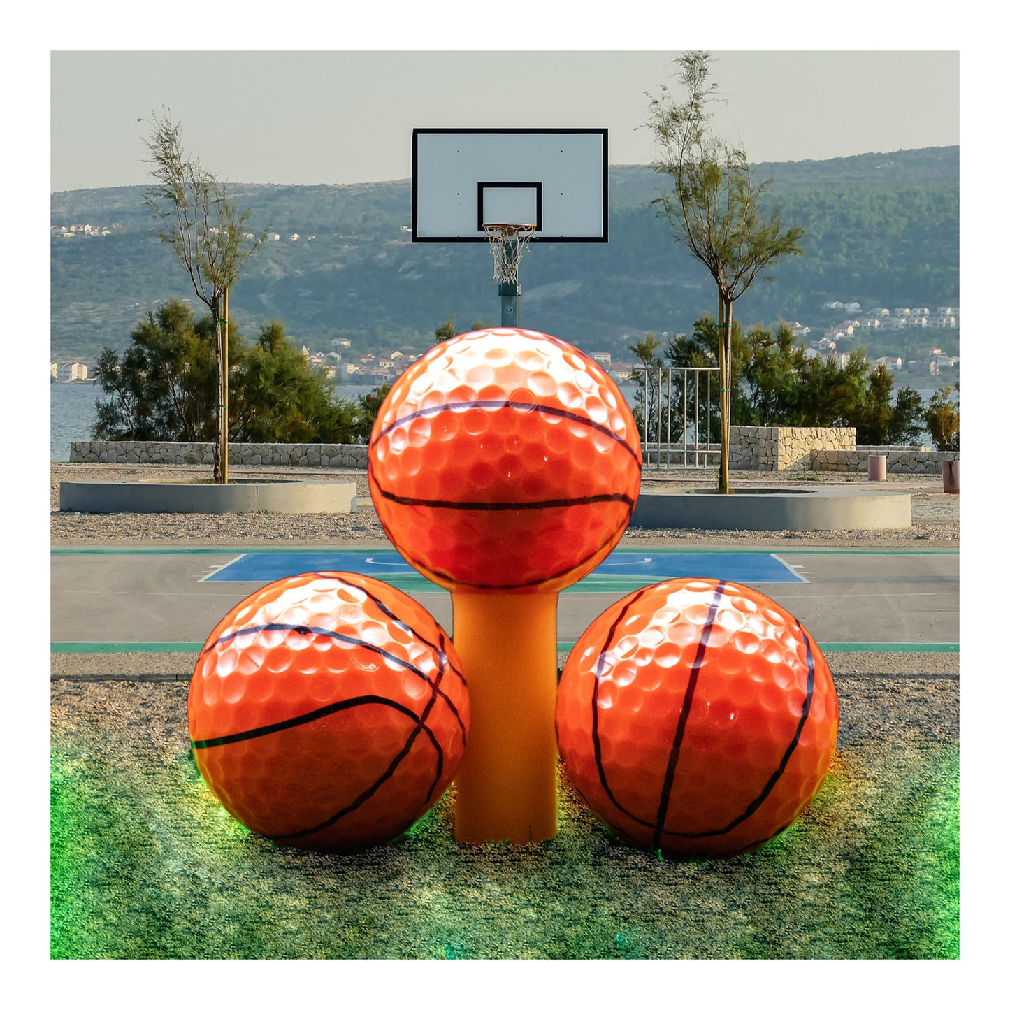 New Novelty Basketball Golf Balls