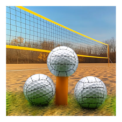 New Novelty Volley Ball Golf Balls