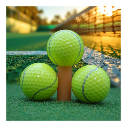 New Novelty Tennis Ball Golf Balls