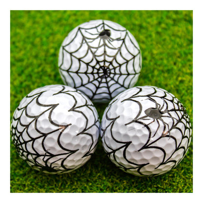New Novelty Spider Web Golf Balls