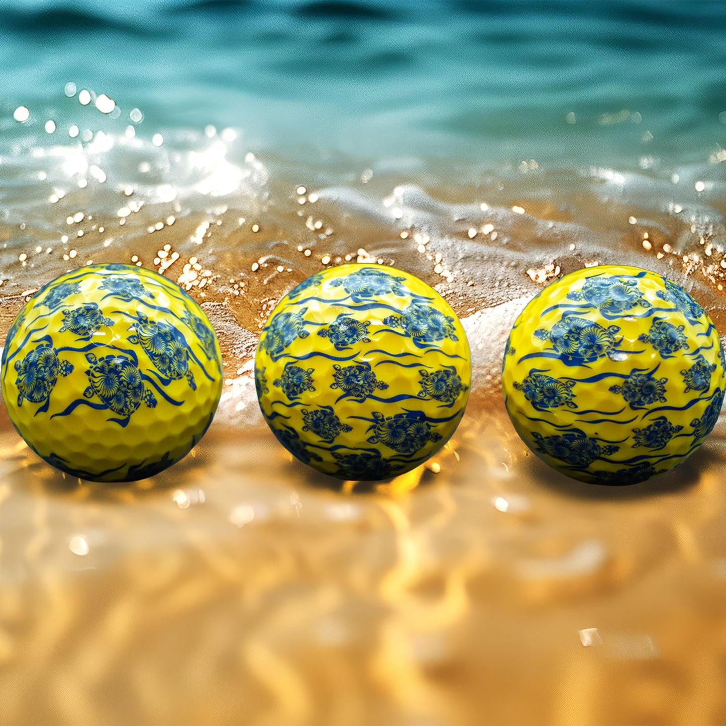 New Novelty Sea Turtles Golf Balls