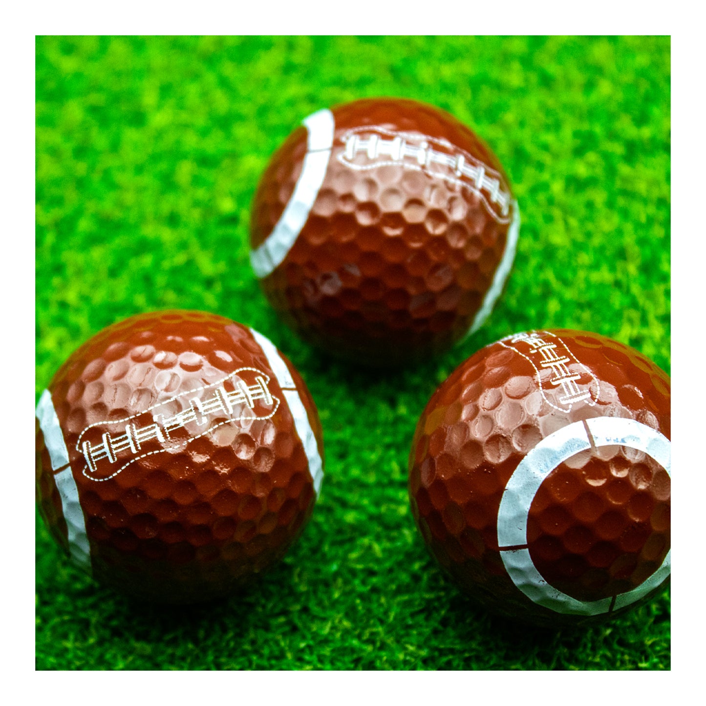 New Novelty Football Golf Balls