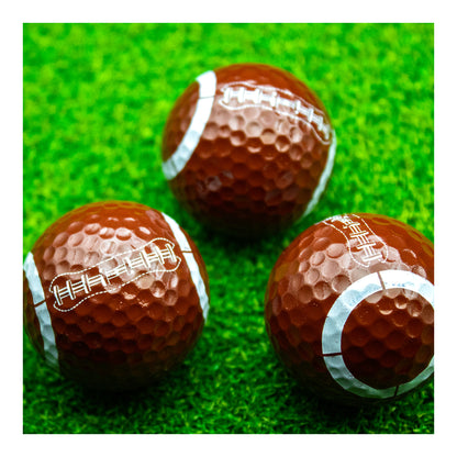 New Novelty Football Golf Balls