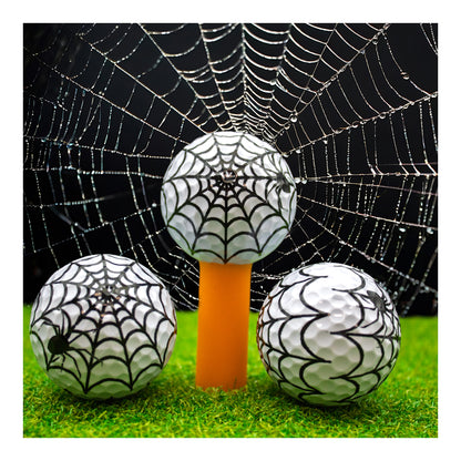 New Novelty Spider Web Golf Balls