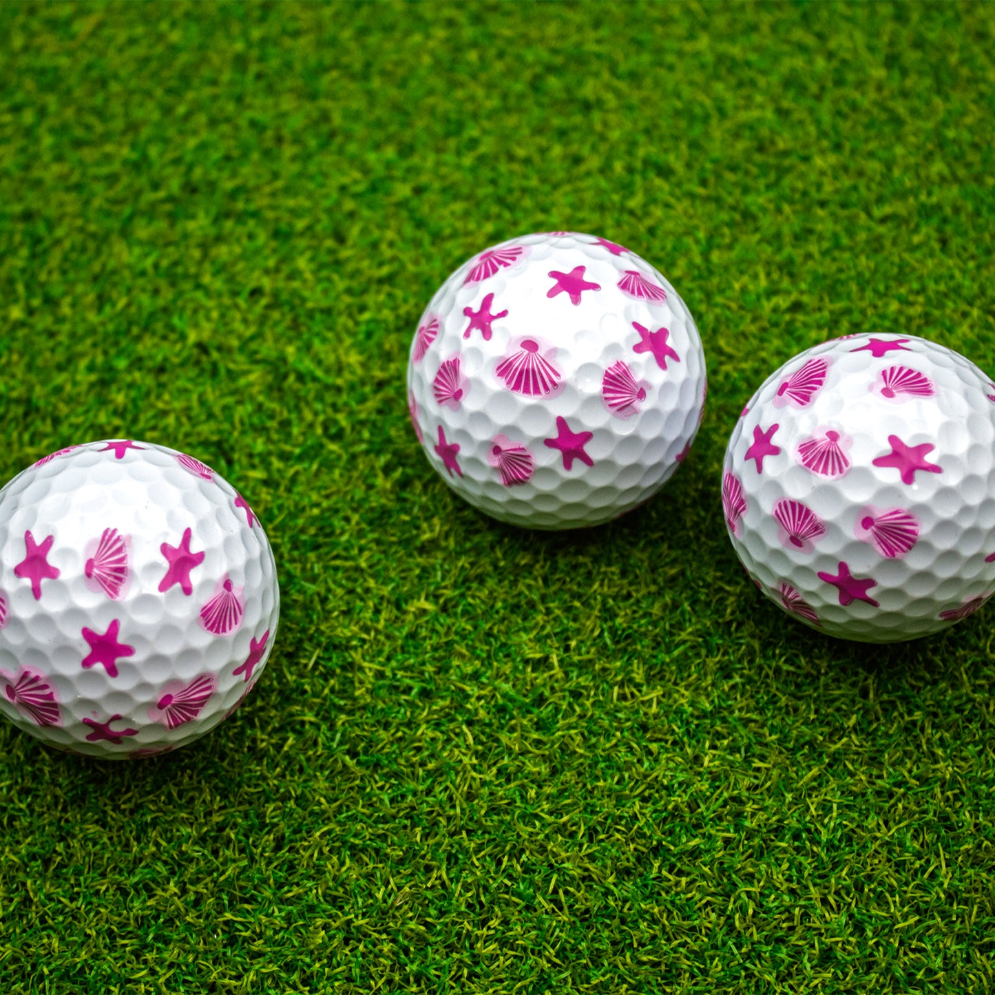 New Novelty Sea Shells Golf Balls